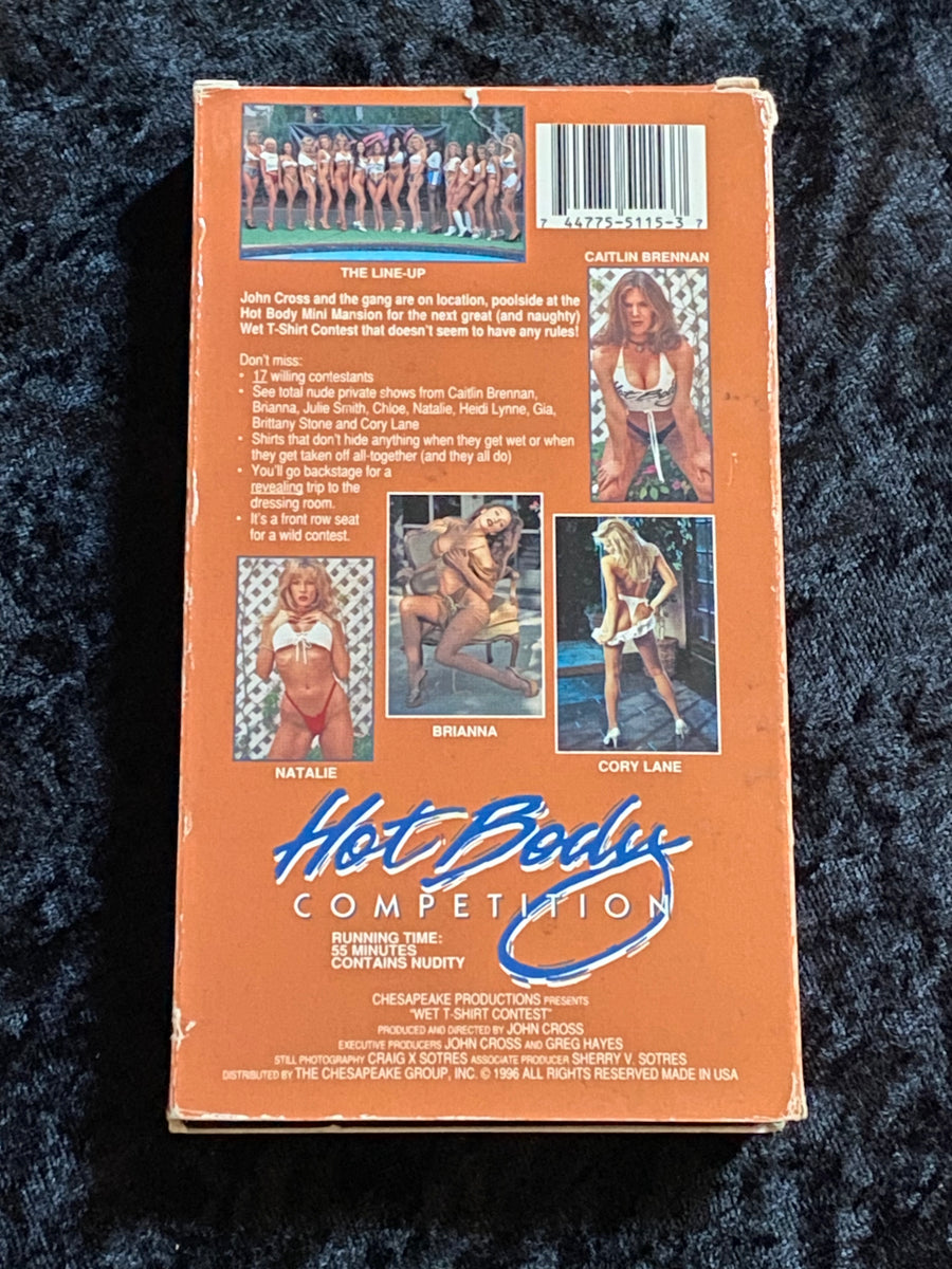 Hot Body Competition Wet T-Shirt Contest VHS – fastshipping365