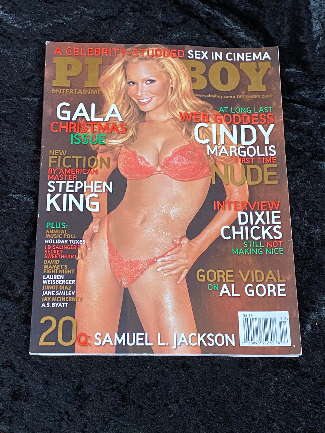 Playboy Magazine December 2006 Cindy Margolis