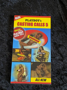 Playboy Casting Calls 5 VHS