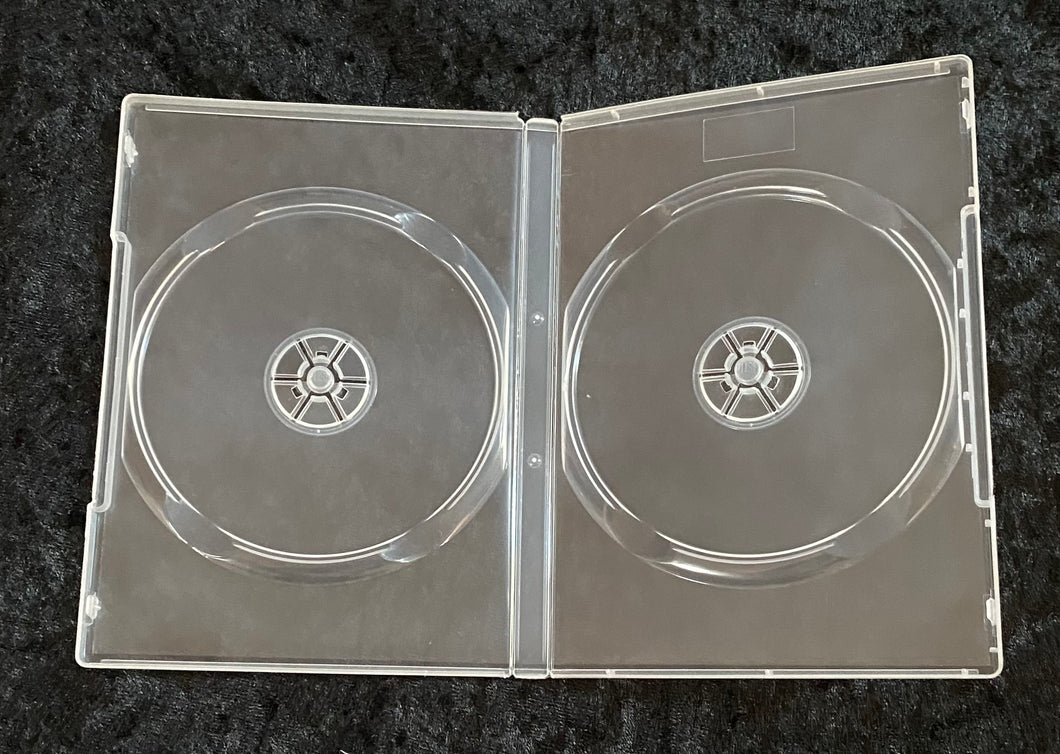 Clean 2 DVD clear case