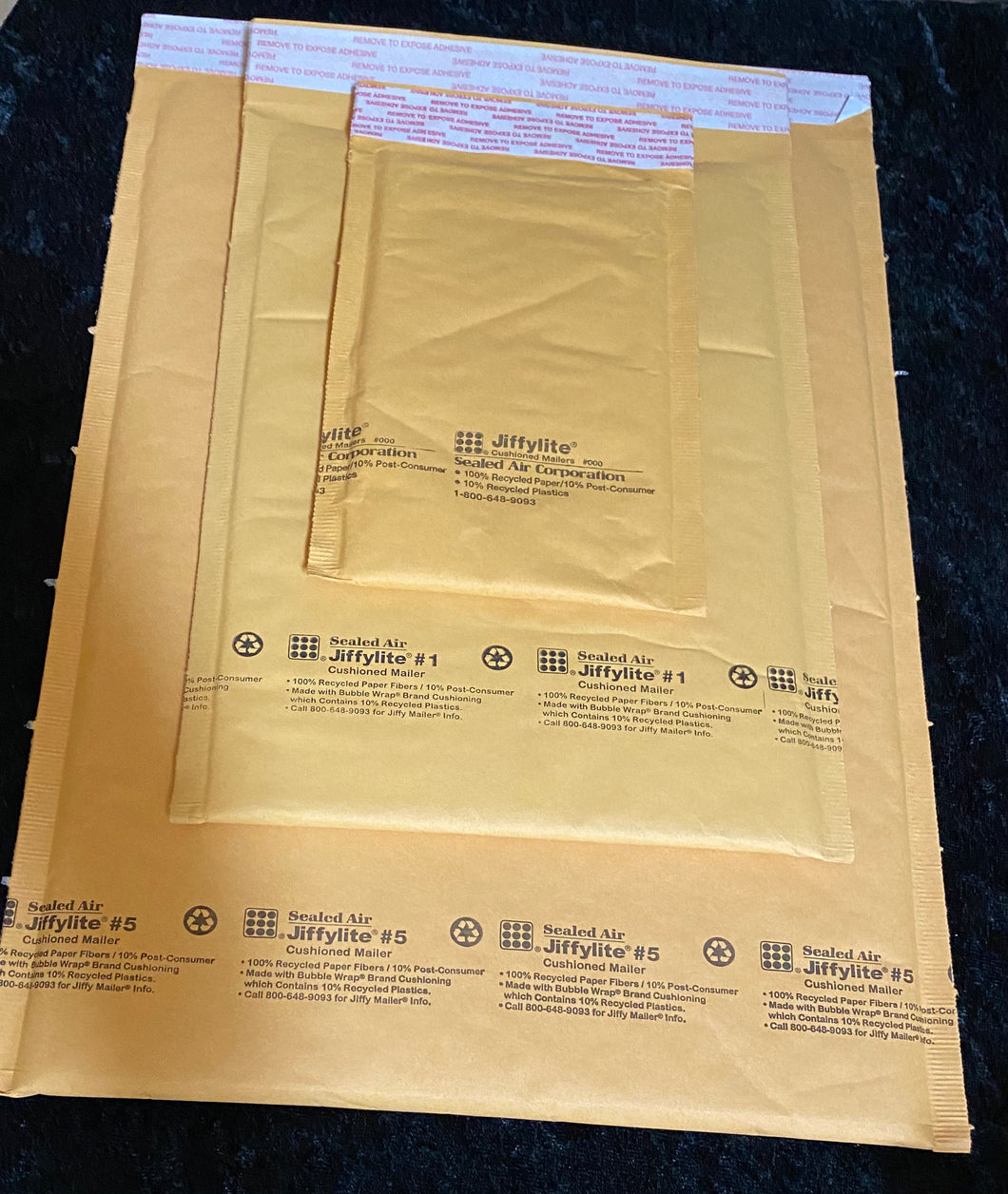 Jiffylite padded mailers